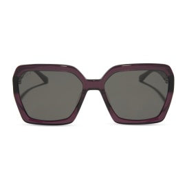 DIFF Sunglasses- Sloane Aubergine + Grey