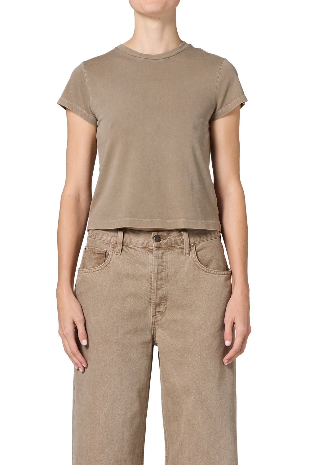 AGOLDE - Adine Shrunken Tee