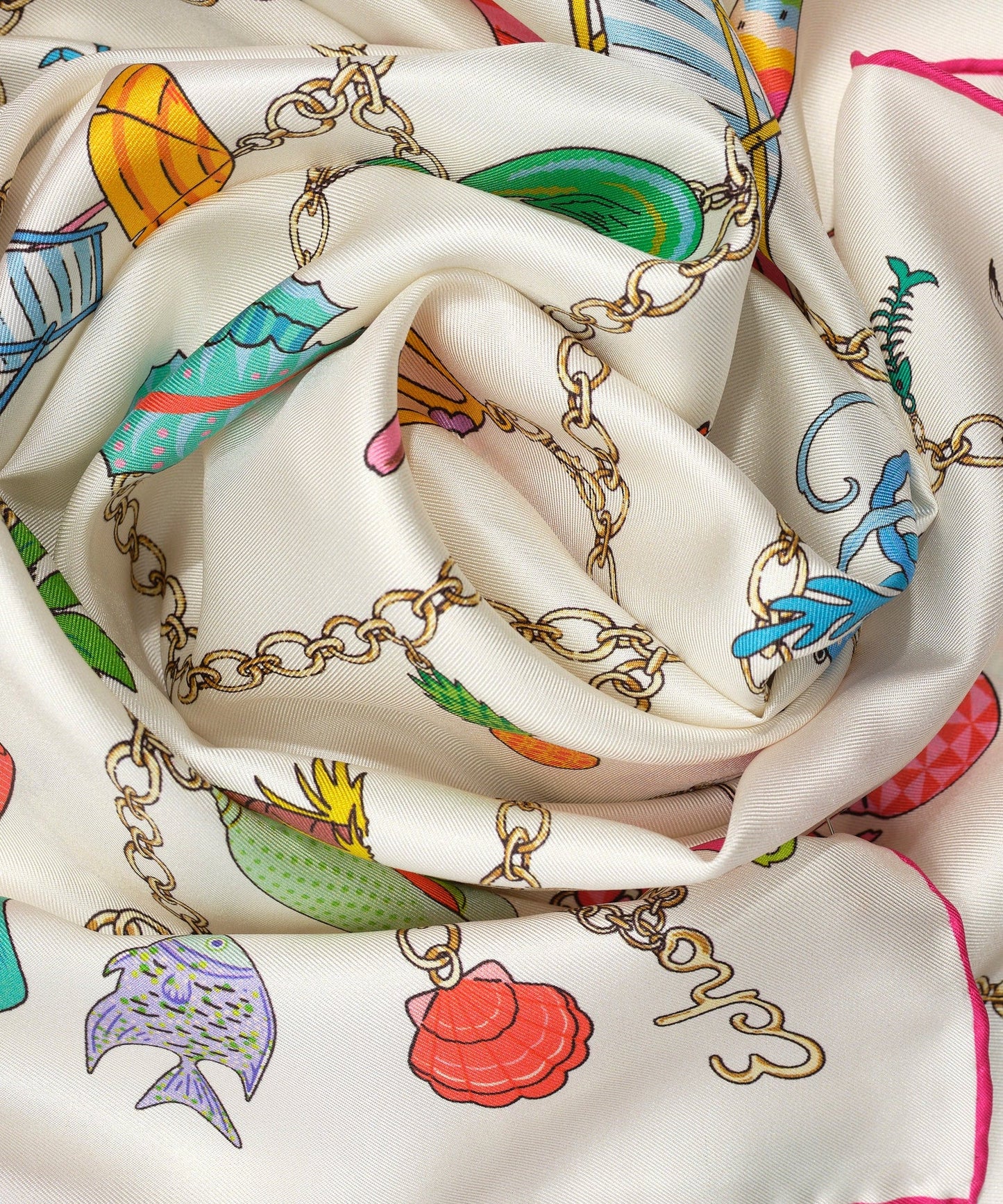 Charmed Life 35" Silk Square Scarf