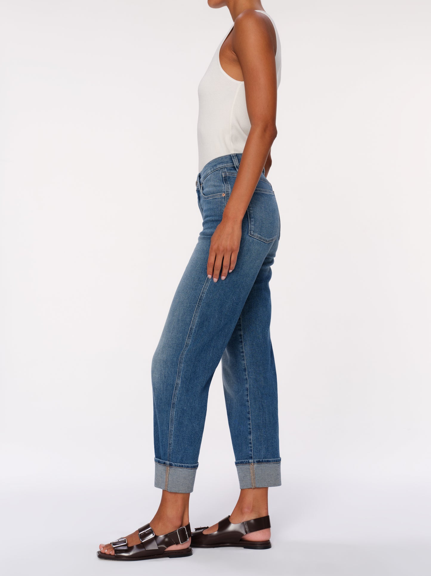 DL1961 Thea Boyfriend Relaxed Tapered Jean