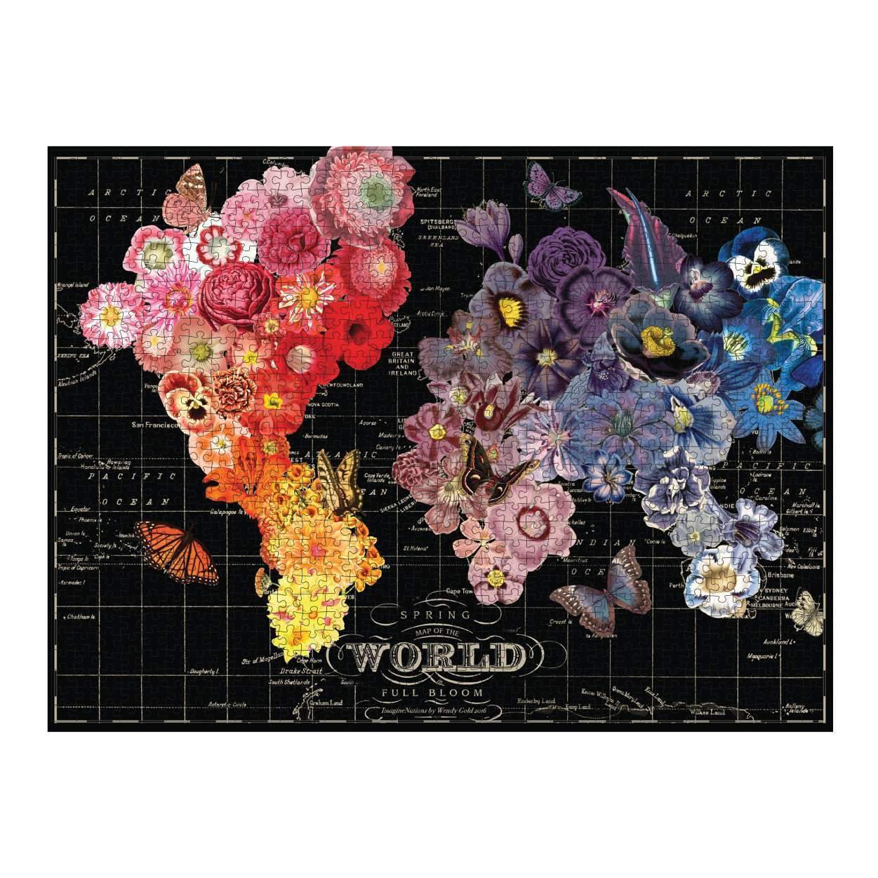 Wendy Gold Puzzle - Full Bloom