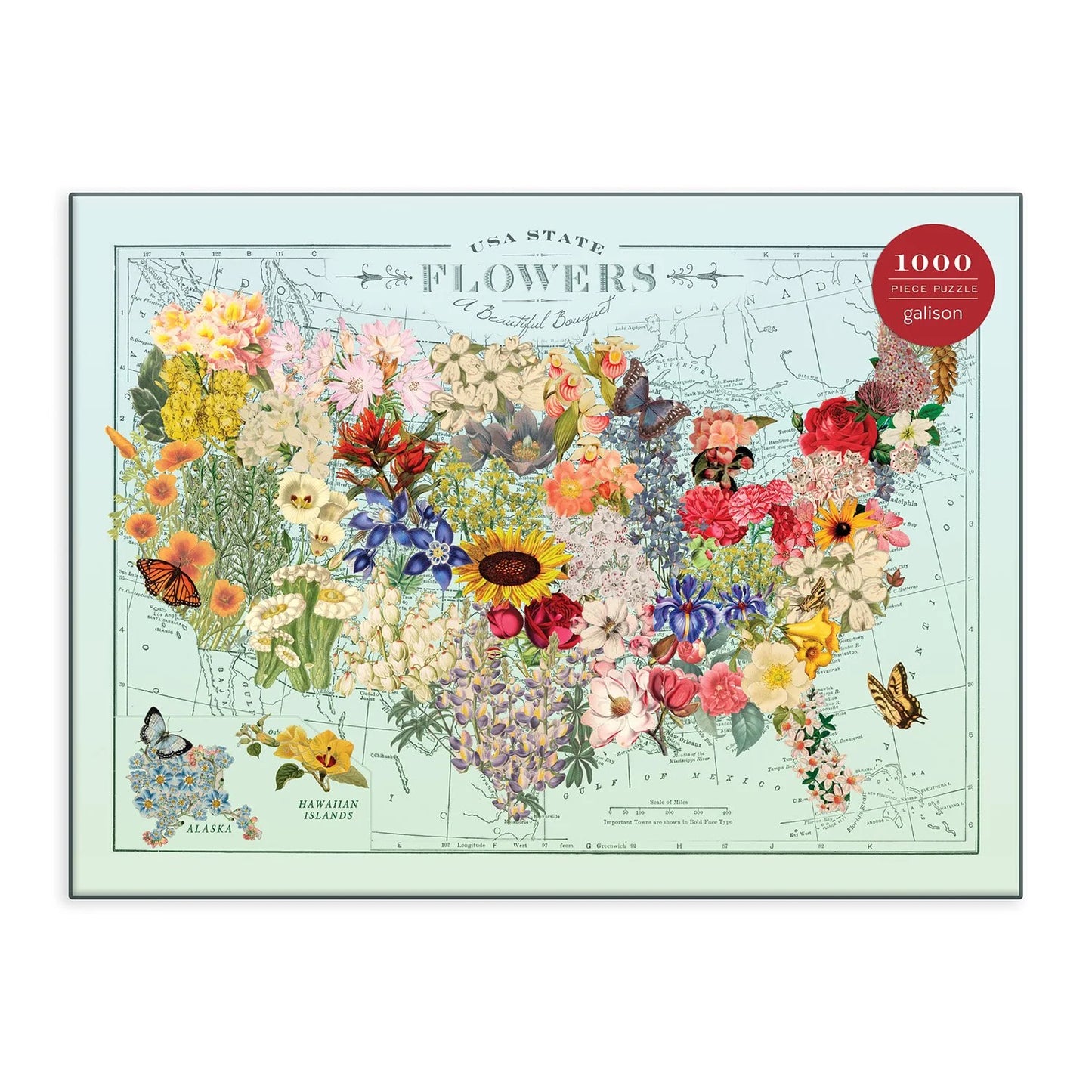 Wendy Gold Puzzle - USA State