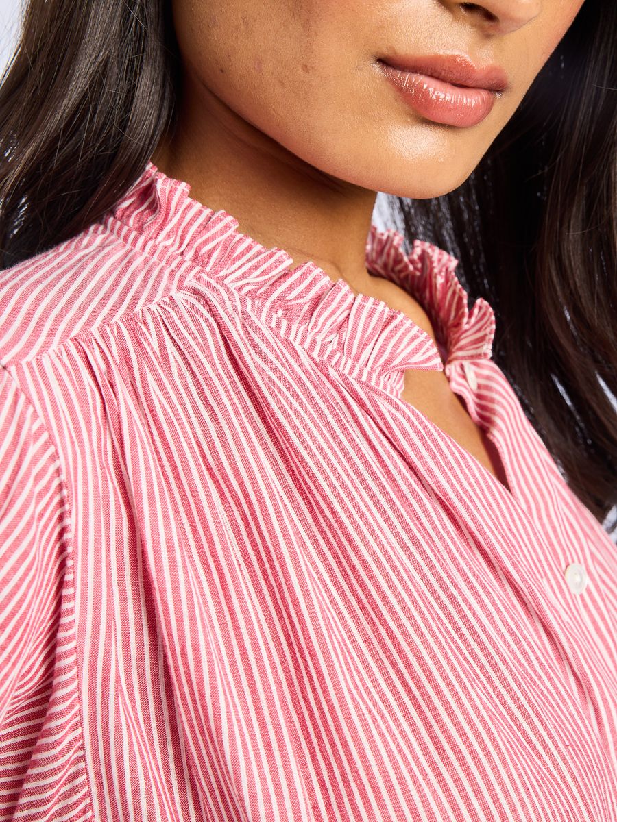 Marnie Top in Tango Stripe