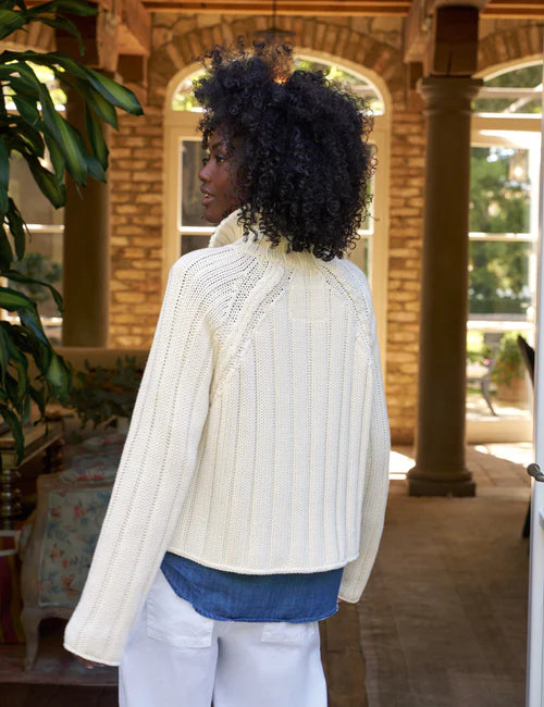 Frank & Eileen - Mini Cotswolds Cable Cardigan