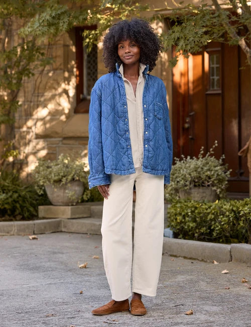 Frank & Eileen - The Eileen Denim Quilted Jacket