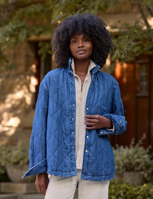 Frank & Eileen - The Eileen Denim Quilted Jacket