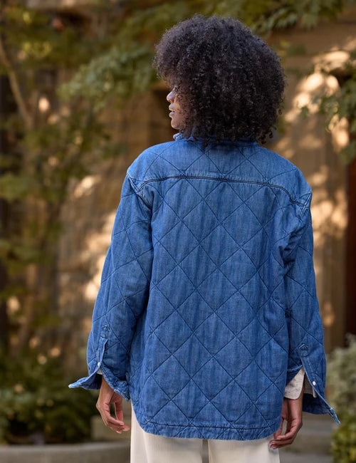 Frank & Eileen - The Eileen Denim Quilted Jacket