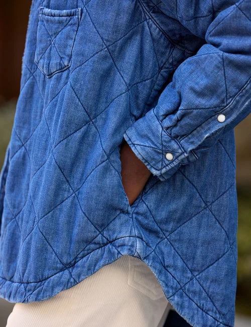 Frank & Eileen - The Eileen Denim Quilted Jacket