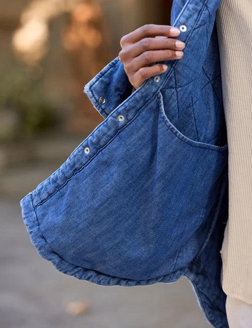 Frank & Eileen - The Eileen Denim Quilted Jacket
