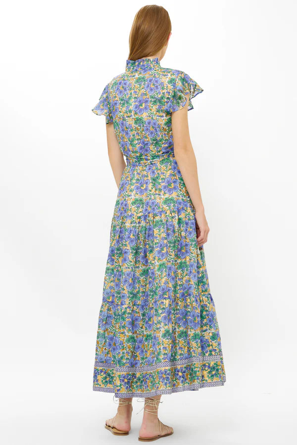 Oliphant - Leila Ruffle Collar Maxi