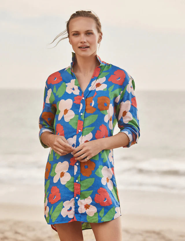 Frank & Eileen - Mary Italian Linen Shirtdress