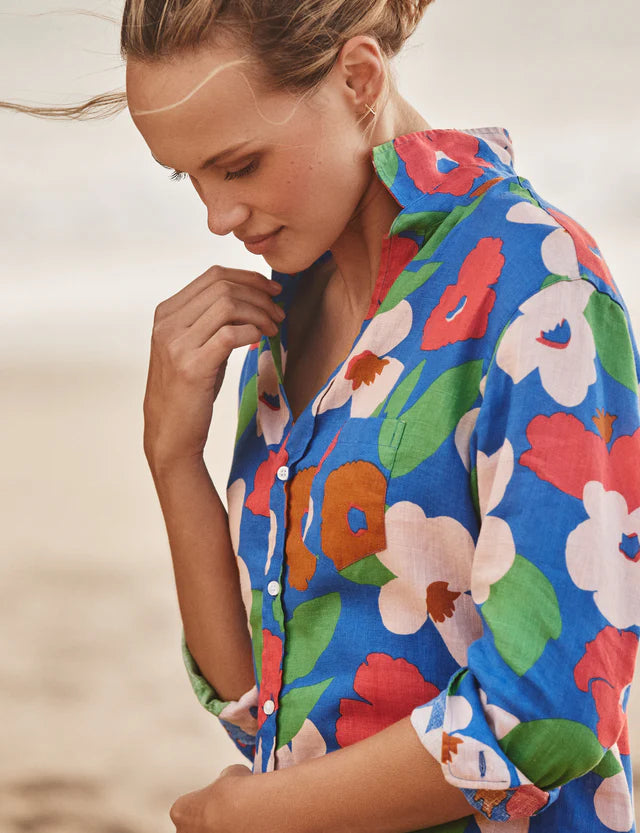 Frank & Eileen - Mary Italian Linen Shirtdress