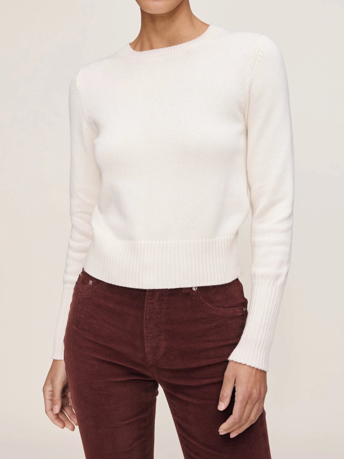 DL1961 - Lunne Sweater in Ivory