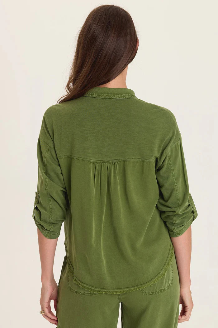 XCVI - Knapp Button Up