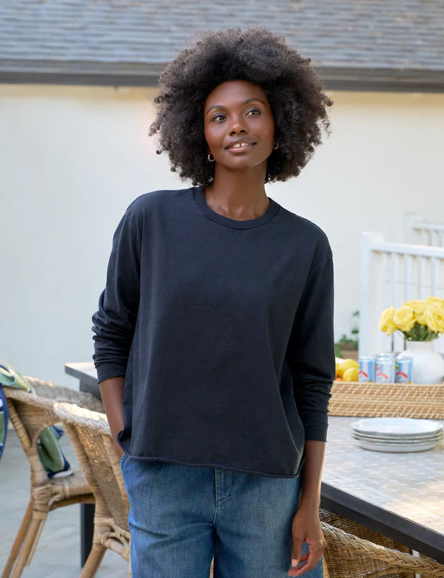 Frank & Eileen - Quinn Long-Sleeve Crewneck Tee