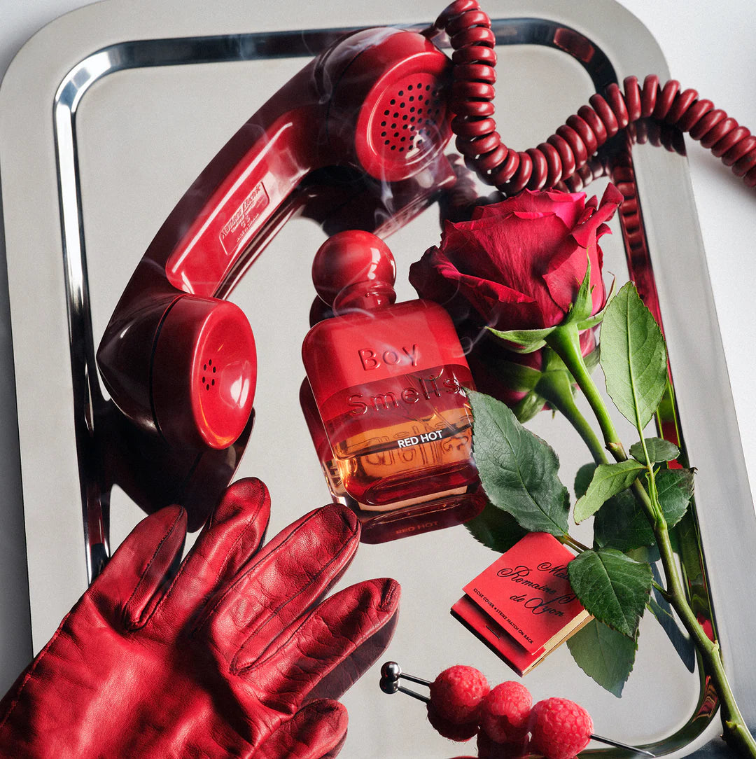 Boy Smells Perfume - Red Hot