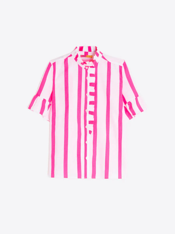 Vilagallo - Pink Striped Shirt