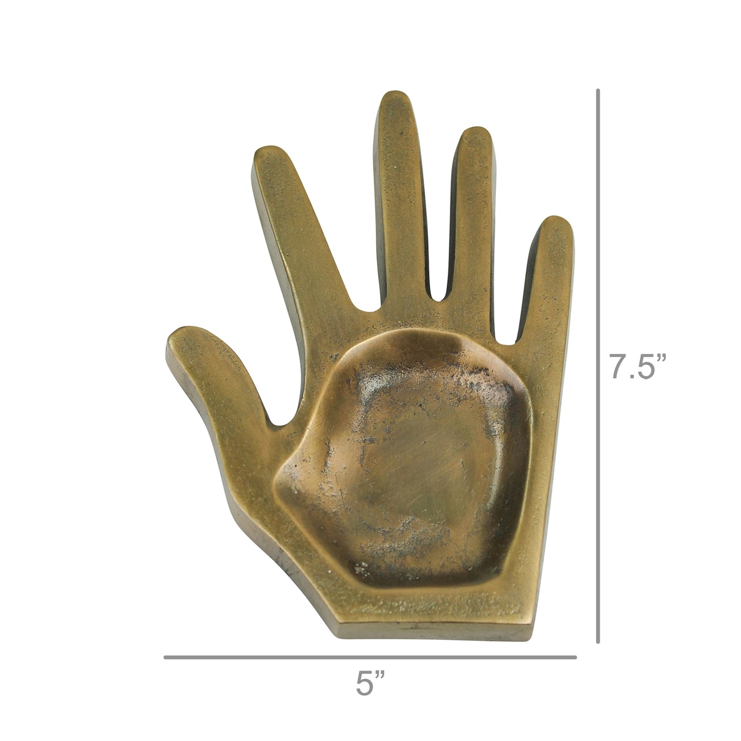 Brass Hand Dish