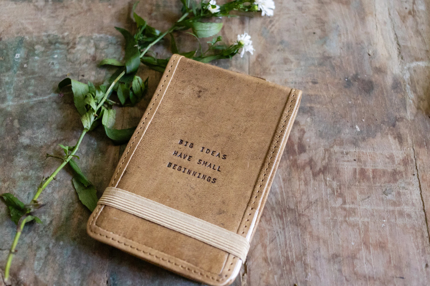 Mini Leather Journal