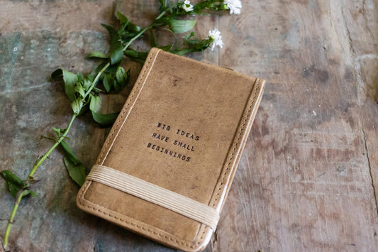 Mini Leather Journal