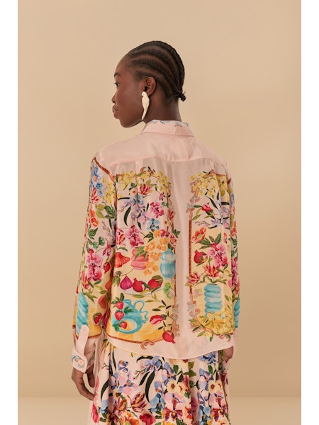 Farm Rio - Garden Terrace Pink Shirt
