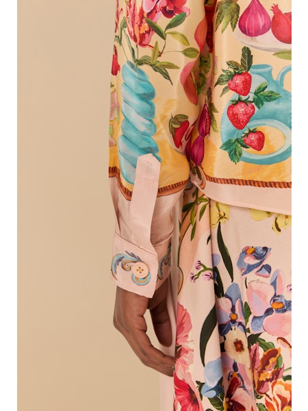 Farm Rio - Garden Terrace Pink Shirt