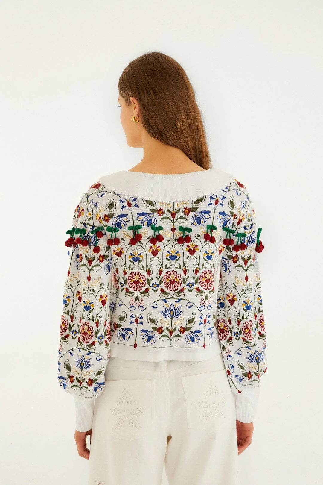 Farm Rio - Stitched Garden Ainika Cardigan