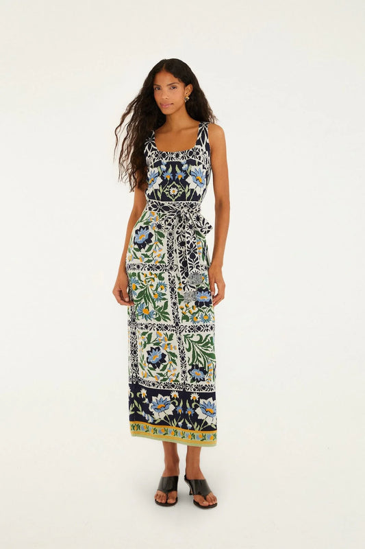 Farm Rio - Monoela Knit Midi Dress