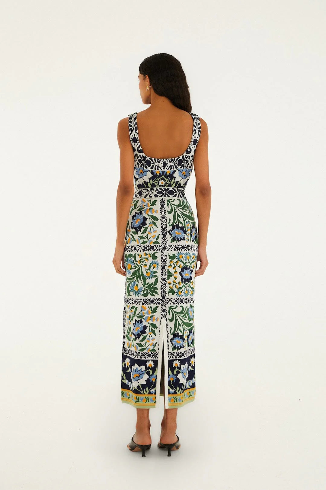 Farm Rio - Monoela Knit Midi Dress