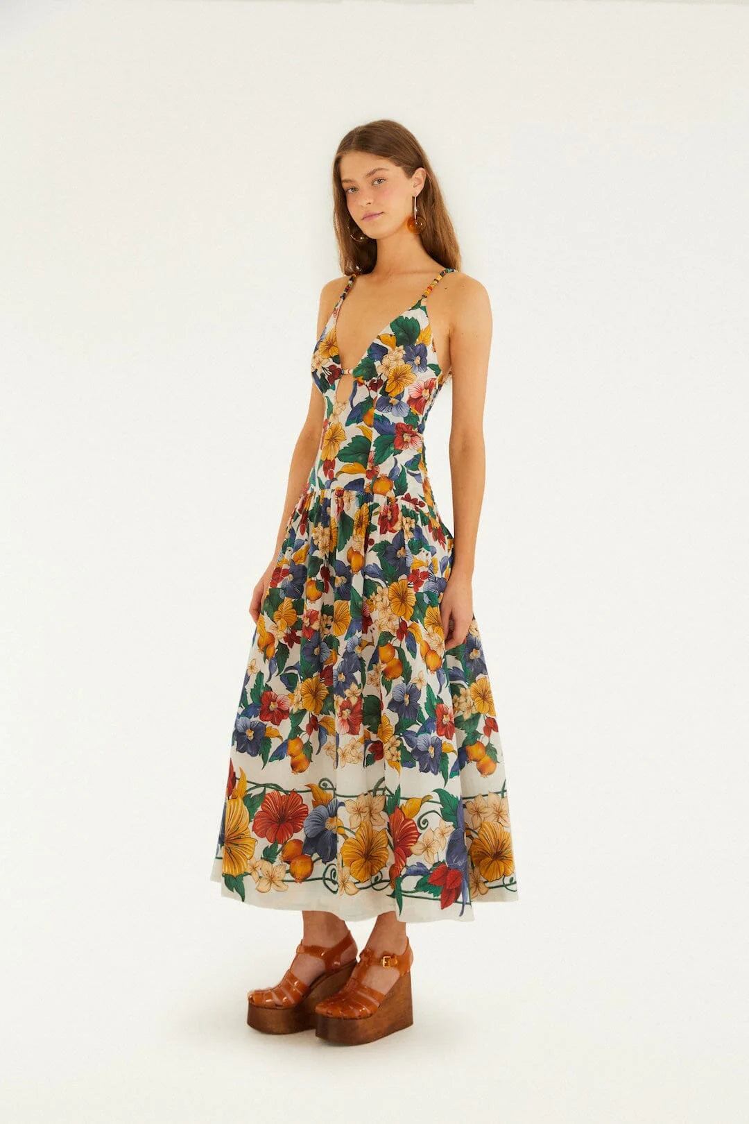 Farm Rio - Tropi Sleeveless Maxi Dress