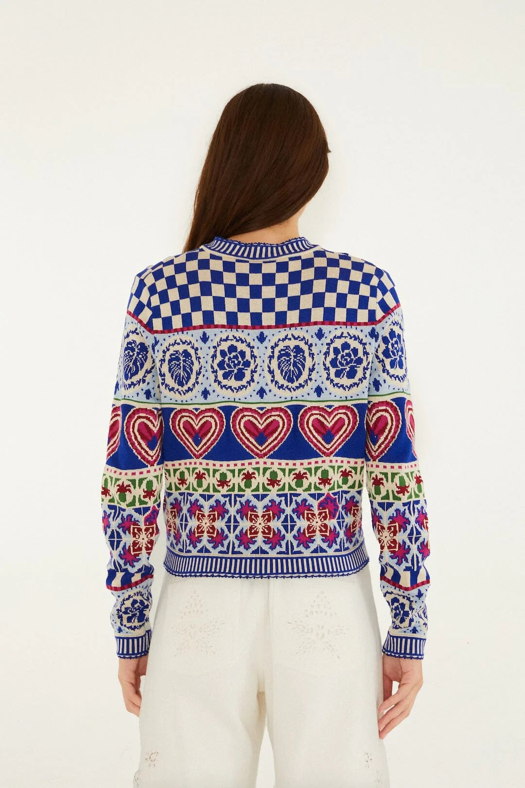 Farm Rio - Rainbow Kaleidoscope Cardigan