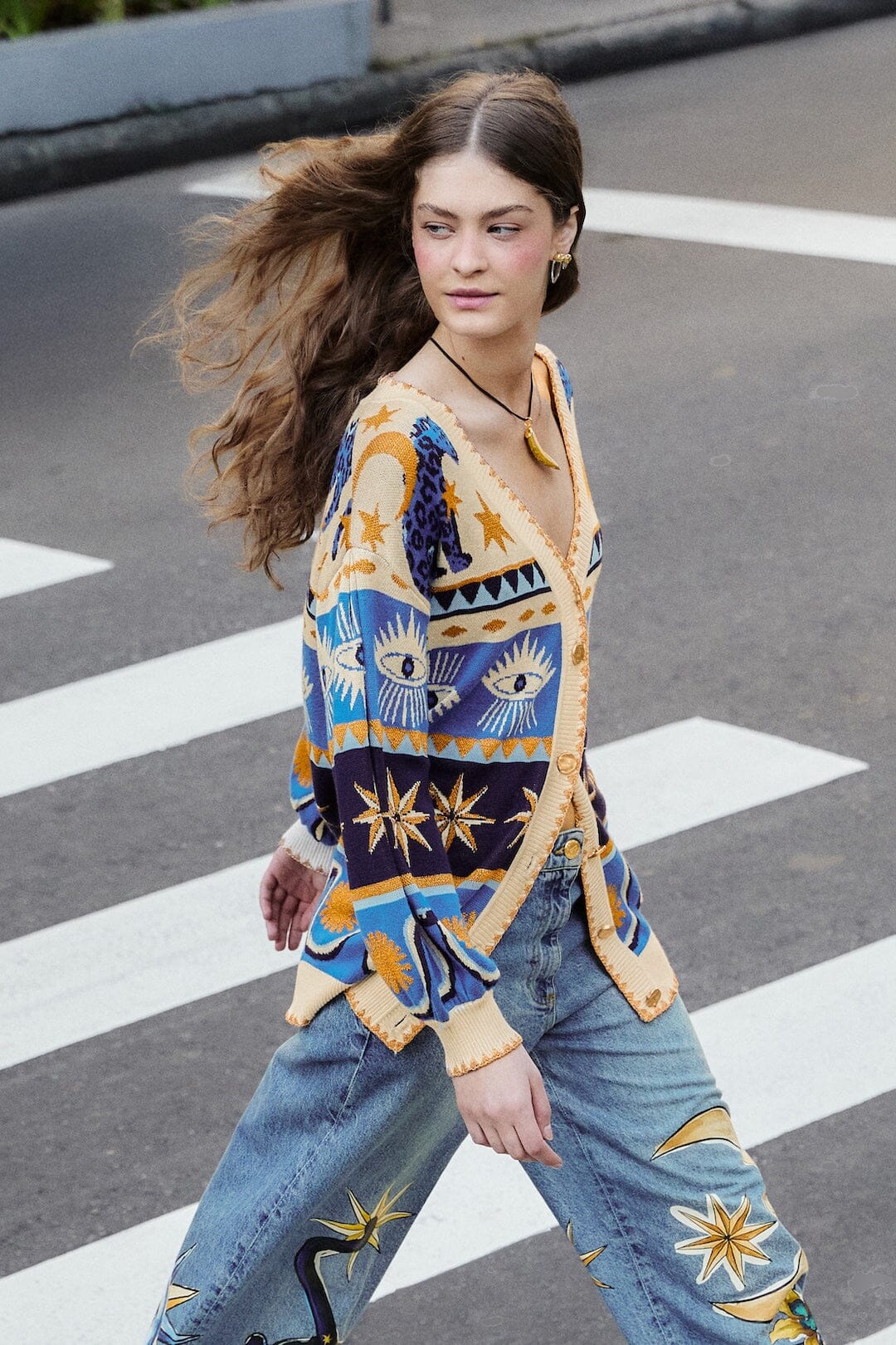 Farm Rio - Mystical Anika Knit Cardi