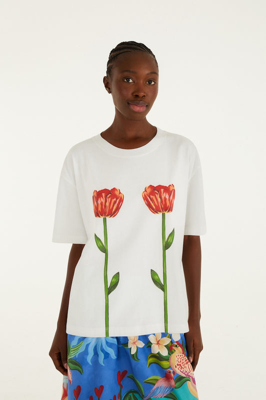 Farm Rio - Tropical Rose T-Shirt