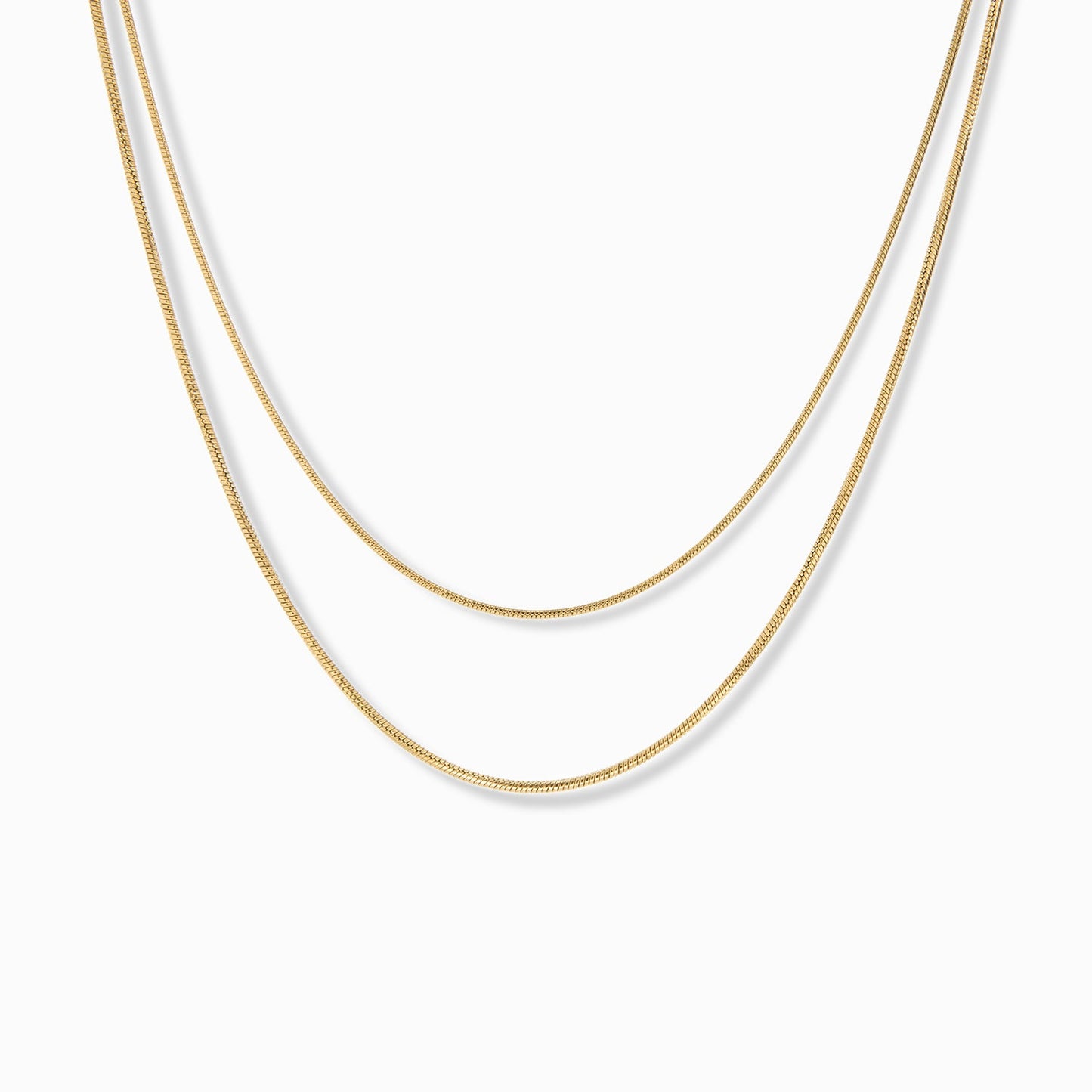 Waterproof Collection -Double Tube Snake Chain