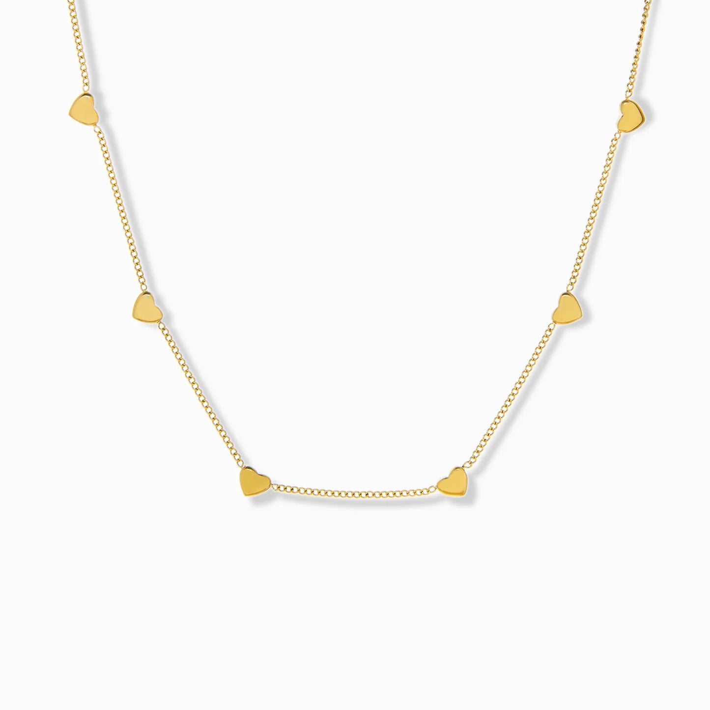 String of Hearts Necklace