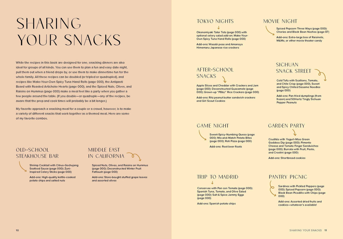 Snacking Dinners