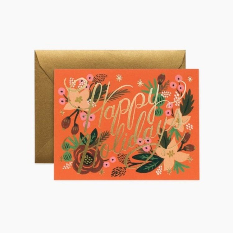 Rifle Paper Co. - Happy Holiday's Card