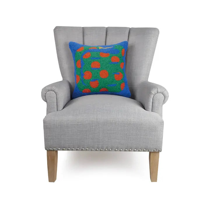 Cycle of Life Hooked Pillow - Elizabeth Olwen