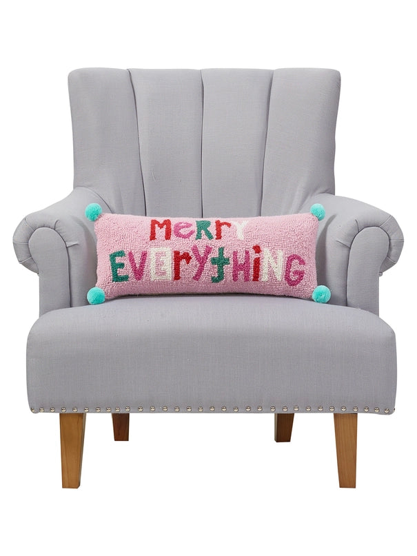 Merry Everything Hook Pillow