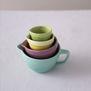 Stoneware Measuring Cup Set