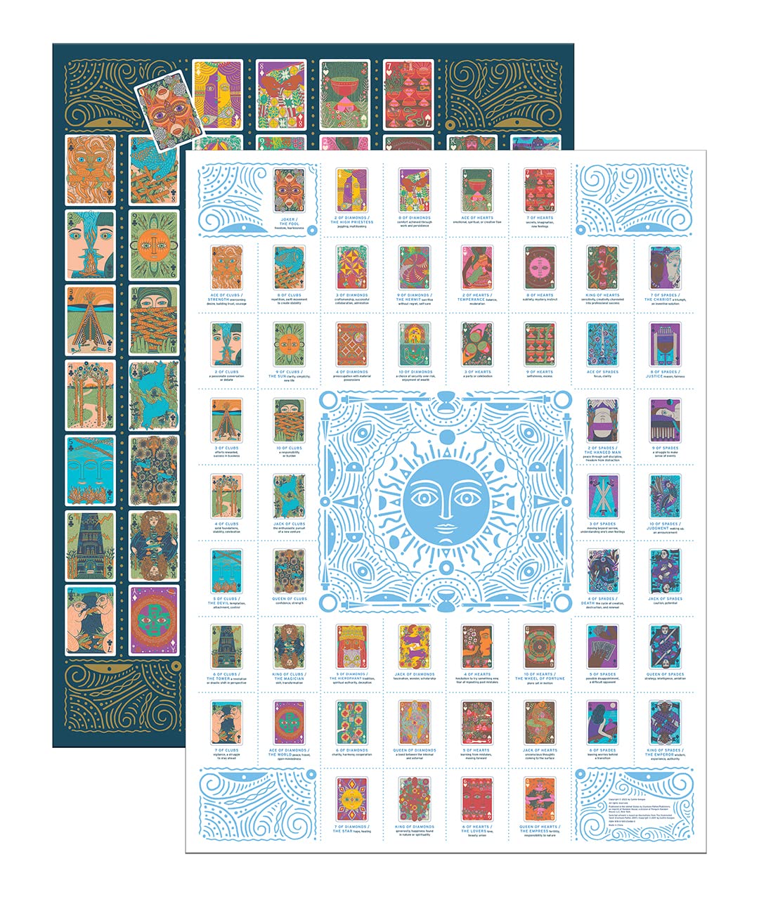 Clarkson Potter The Illuminated Tarot Puzzle: A Meditative 1000-Piece Jigsaw Puzzle: Jigsaw Puzzles for Adults