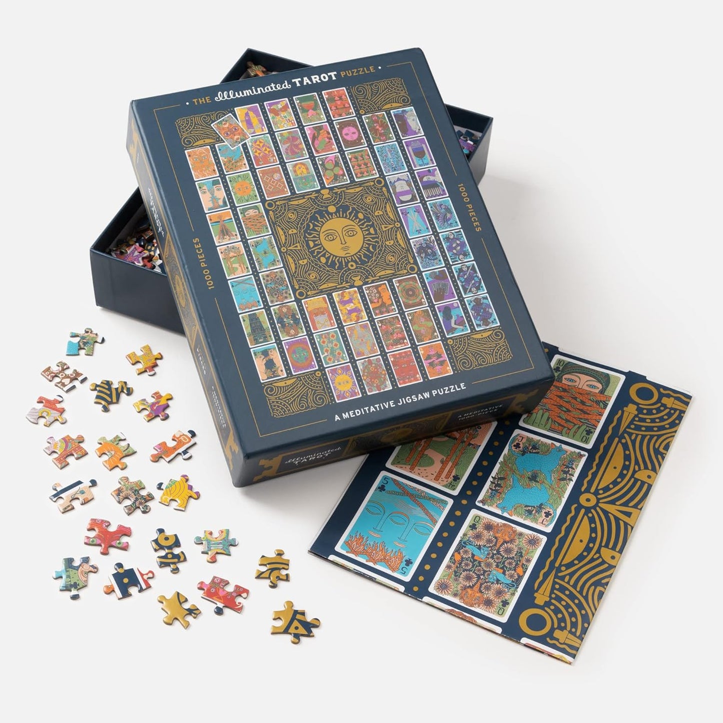 Clarkson Potter The Illuminated Tarot Puzzle: A Meditative 1000-Piece Jigsaw Puzzle: Jigsaw Puzzles for Adults