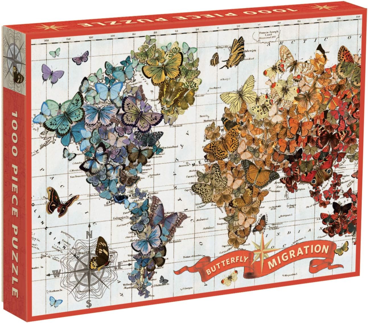 Puzzle 1000 Wendy Gold  Butterfly Migration