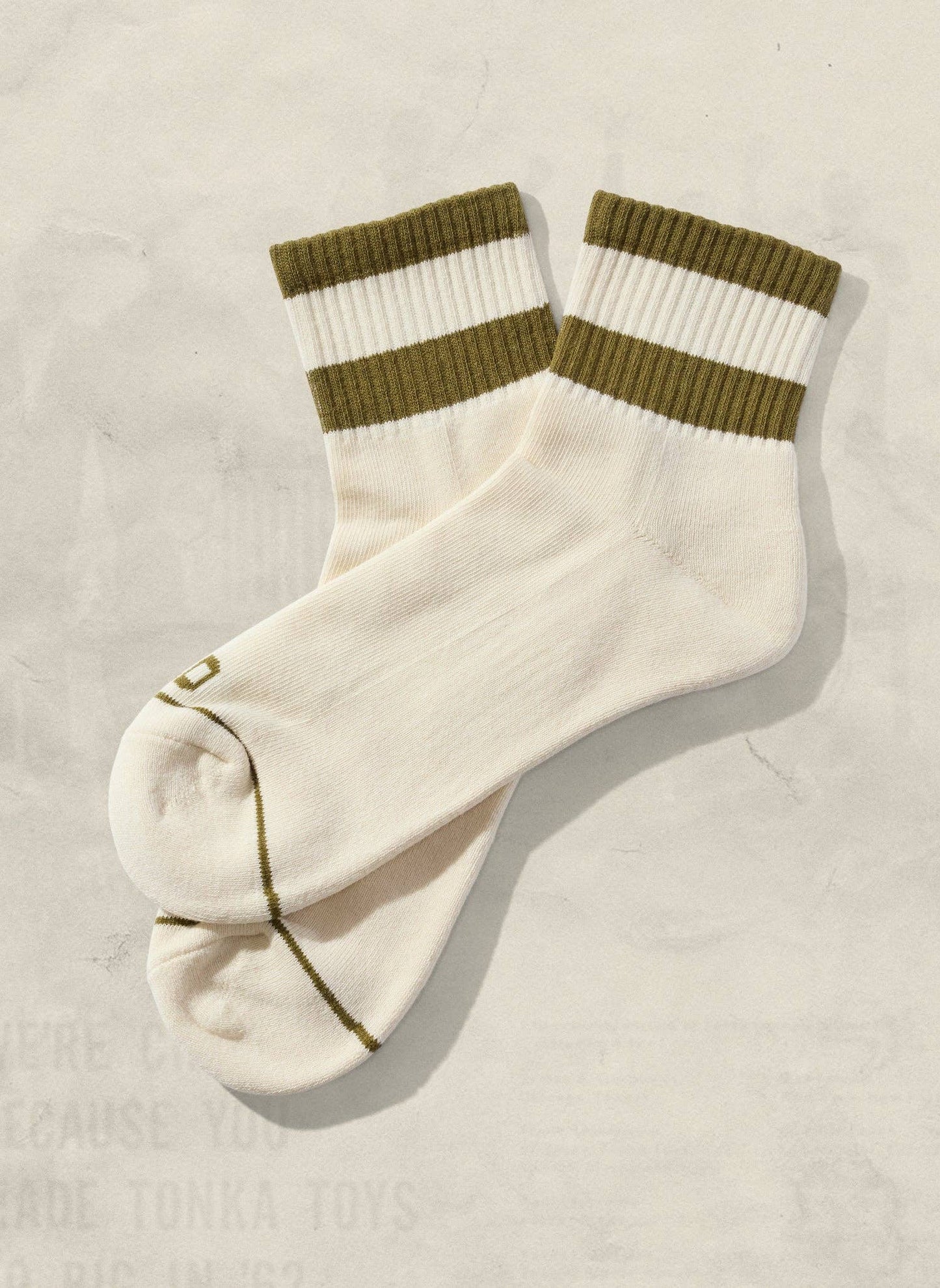 Womens Striped Quarter Socks