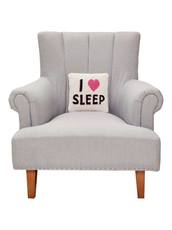 I Love Sleep Hook Pillow