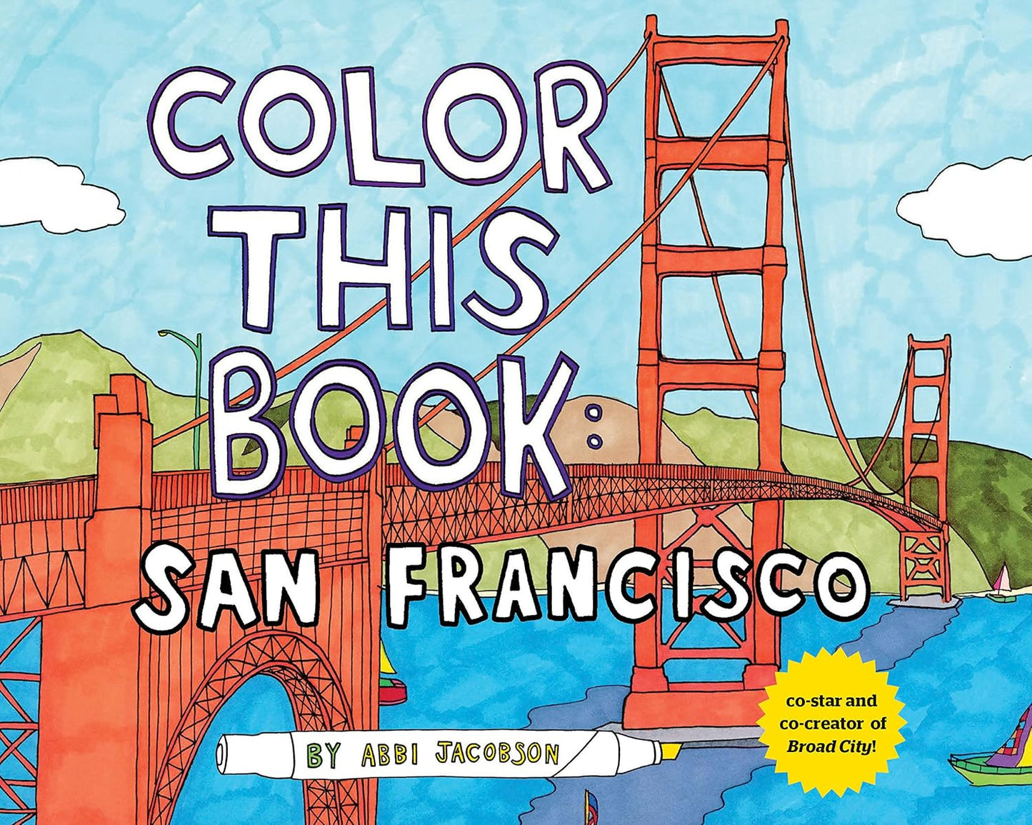 Color This Book: San Francisco