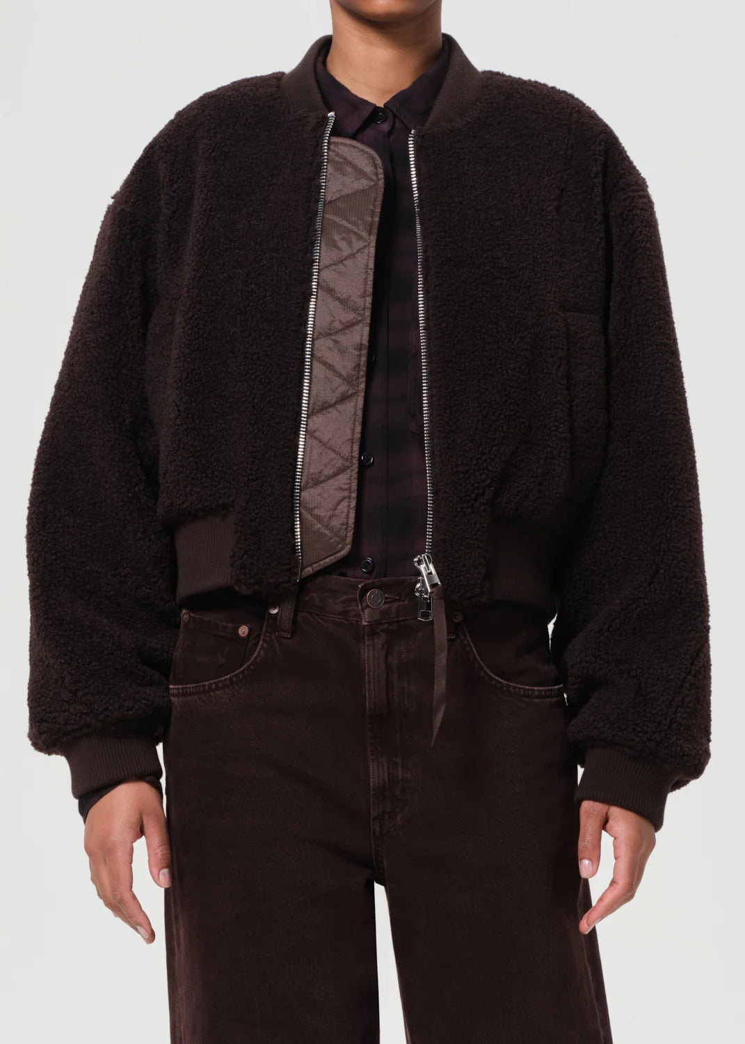 AGOLDE - Iona Skye Jacket in Chocolate