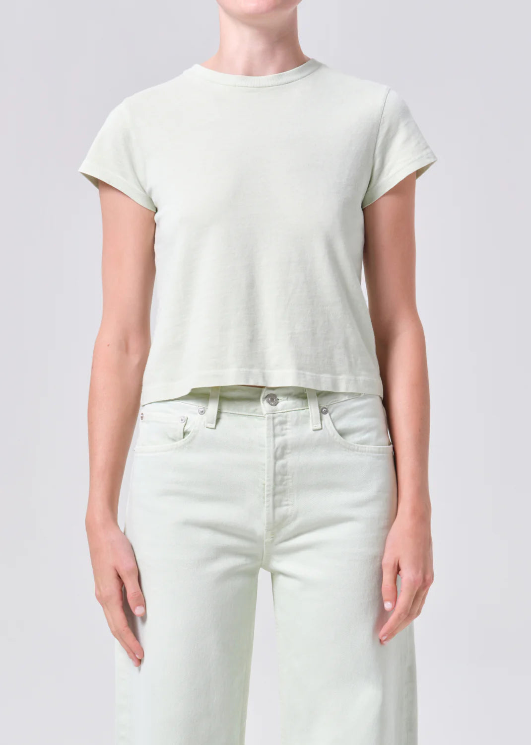 AGOLDE - Adine Shrunken Tee