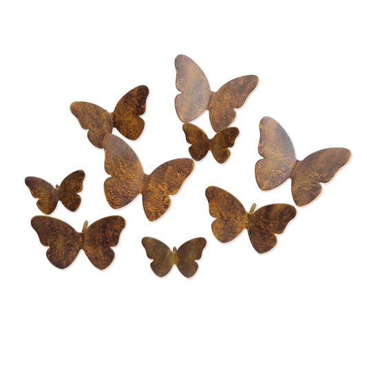 Metal Butterflies With Screw Back