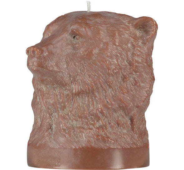 Candle Animal Head Bear